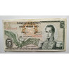 Billete de Colombia 5 pesos oro 1976