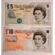 5+10 pounds Inglaterra 2000/02