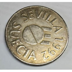 Medalla Expo Sevilla 1992 Suecia 