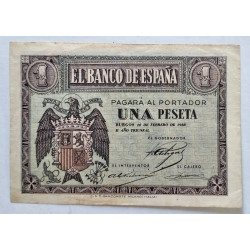 Billete Consejo Asturias y León 2 pts