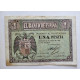 Billete de 1 Peseta Burgos 30 de abril de 1938