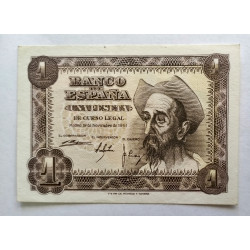 BILLETE DE 1 PESETA DE 1953