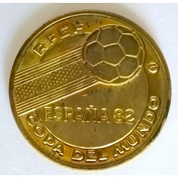 Medalla mundial 82 Italia Copa mundial.