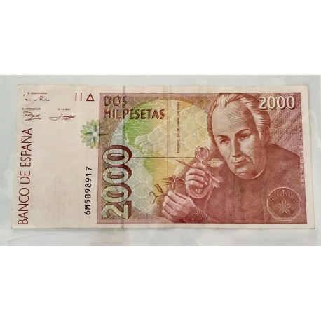 2.000 pesetas 24 abril 1992