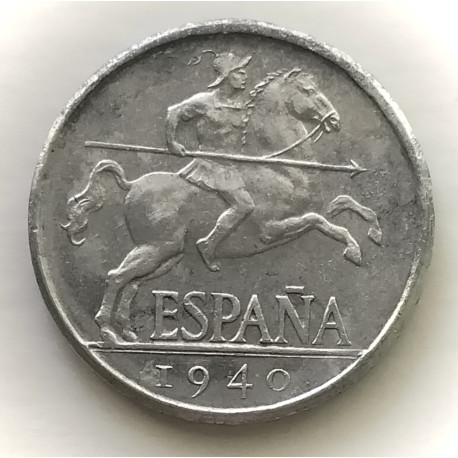 5 CENTIMOS 1940 ESTADO ESPAÑOL