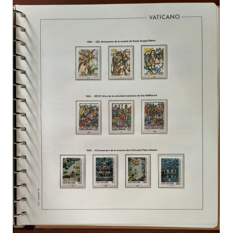 Suplemento Edifil Vaticano 1990