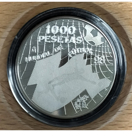1.000 pesetas Fútbol Mundial 98