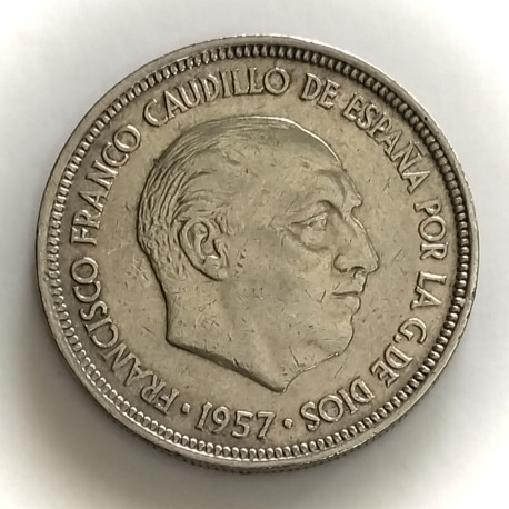 5 PESETAS FRANCO 1975 *65