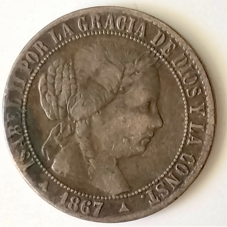 1 céntimo 1867 Segovia