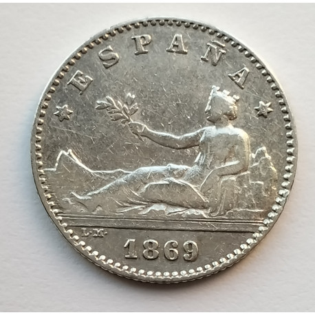 50 céntimos 1869*69