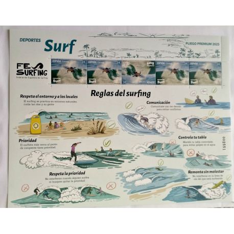 Pliego premium Deporte: Surf 2025 FE SURFING