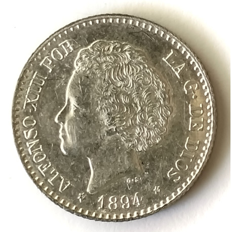 50 céntimos 1894*94