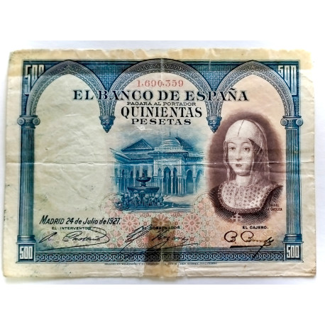 1.000 PESETAS  1 JULIO  1925