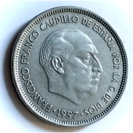 50 PESETAS 1957