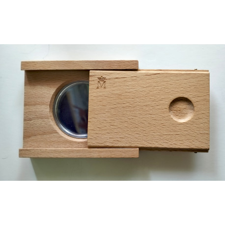 Caja de madera de haya