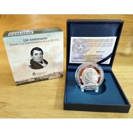 250 Aniv.EEUU Farragut 8 reales 2025