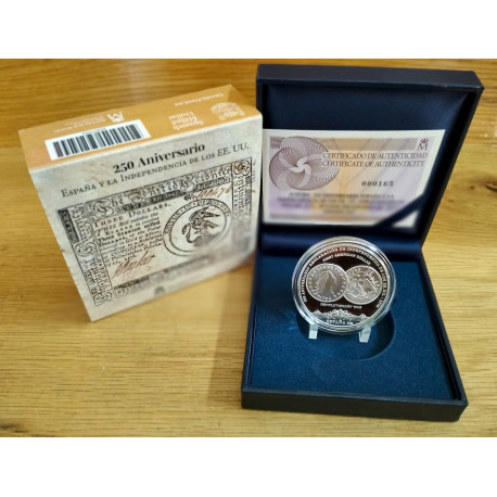 250 Aniv.EEUU First dollar 8 reales 2025