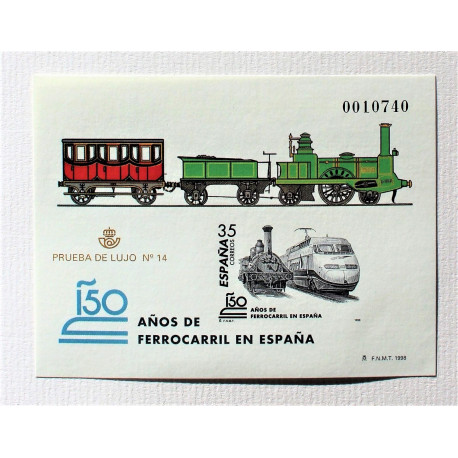 Prueba de lujo de lujo 1998 Aniversario del Ferrocarril en España 