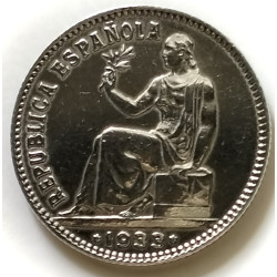 1 peseta de plata de 1933*34