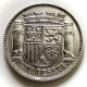1 peseta de plata de 1933*34