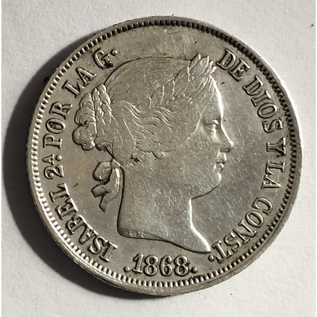 40 Céntimos de escudo 1868