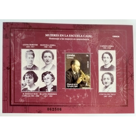 Mujeres en la escuela de Ramón y Cajal 2025