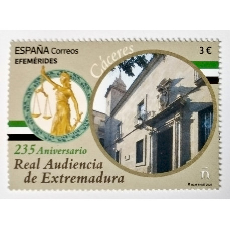 Real audiencia Extremadura, efemérides 2025