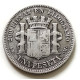 1 peseta de plata de 1869