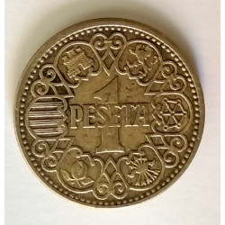 1 peseta 1944
