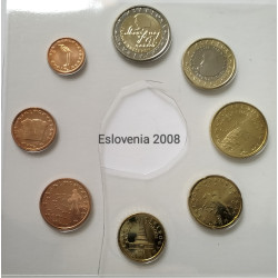 Serie euros Eslovenia 2008