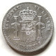 5 pesetas 1885*87 floja