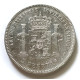 5 pts de Alfonso XIII 1876*76 Oreja rayada