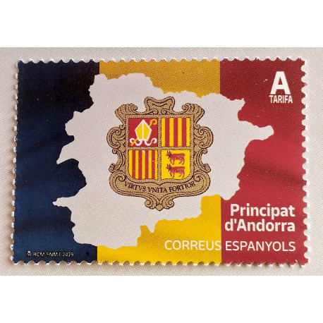 Escudo y bandera Andorra