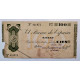 Billete del Banco Bilbao Vizcaya 1937