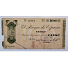 Billete del Banco Bilbao Vizcaya 1937