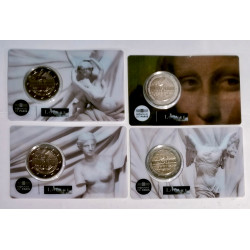 4 Coin card Museo del Louvre 2025