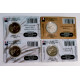 4 Coin card Museo del Louvre 2025
