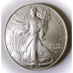 1 Dolar USA onza plata Liberty 2026