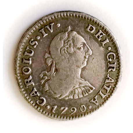 1/2 real de 1790 Madrid