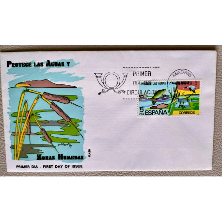 Protege las aguas y zonas húmedas 1978
