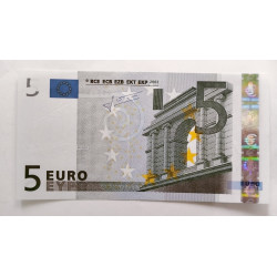 5 euros Trichet 2002