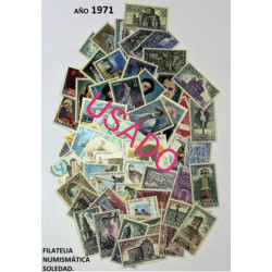 AÑO COMPLETO SELLOS 1971