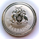 1 onza de plata Tridente Barbados