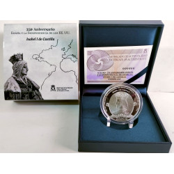 Isabel I de Castilla 250 Aniv.EEUU 8 reales 2026