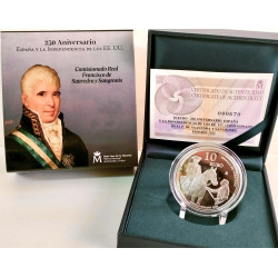 Saavedra 250 Aniv.EEUU 8 reales 2026