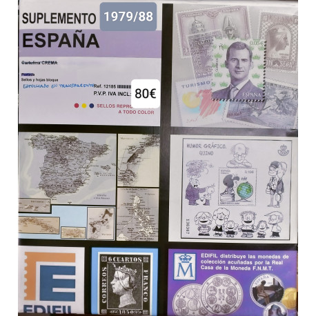 2a mano Edifil 1979/1988