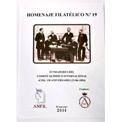 Homenaje n 19 Comité olímpico internacional