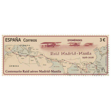 Raid aéreo Madrid Manila 1926-2026