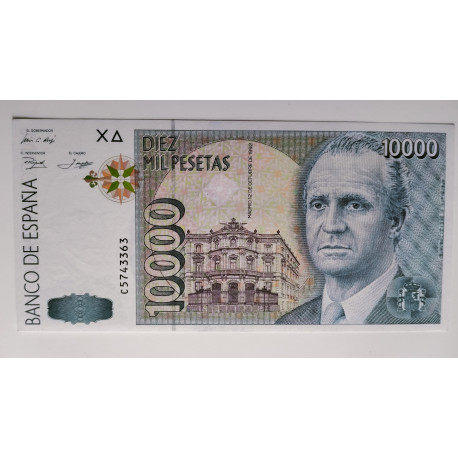10.000 pesetas 1992