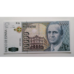 10.000 pts Sin serie y sin circular 1992